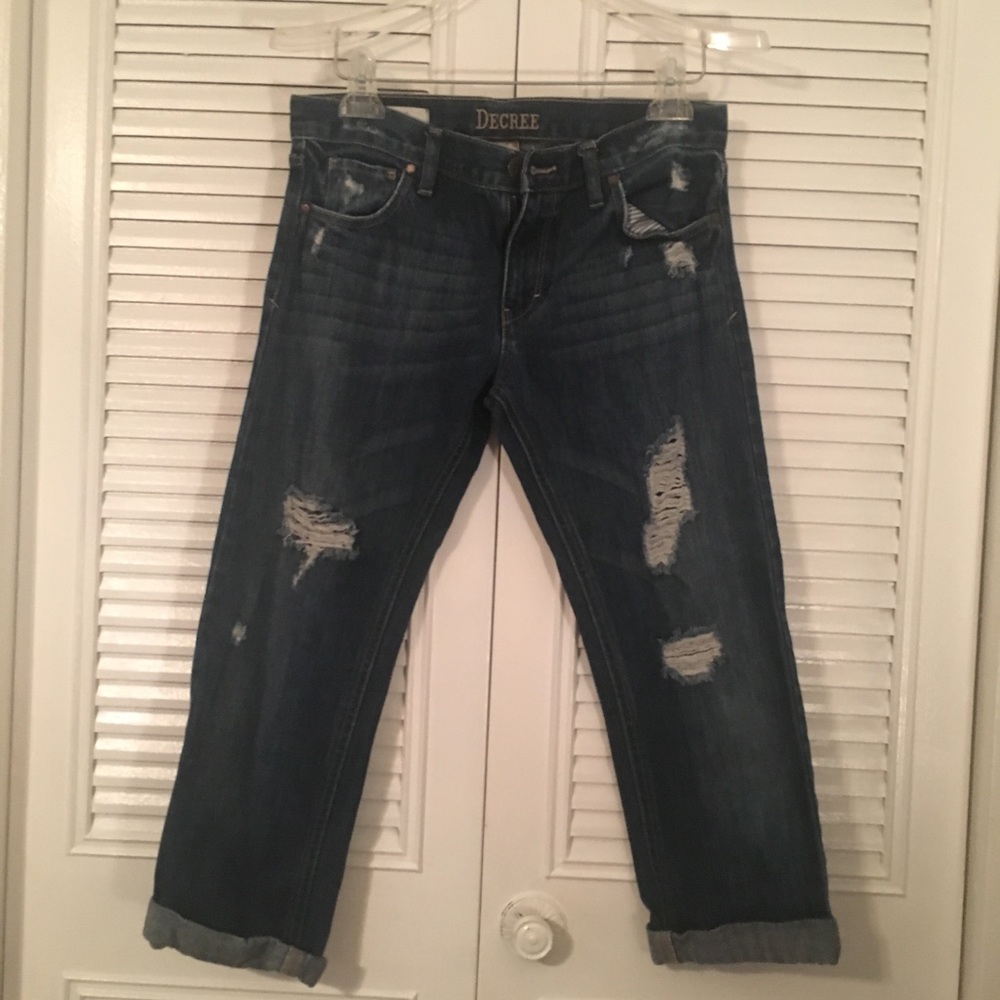 Decree crop jean